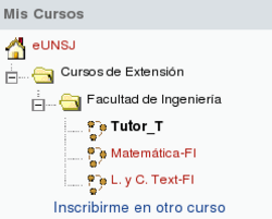 Moodle kurs listesi