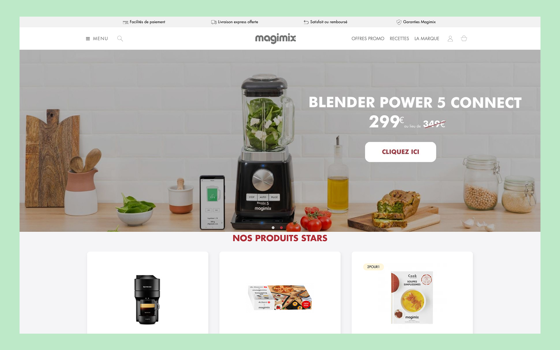 PrestaShop ile kurulmus ornek magaza vitrini