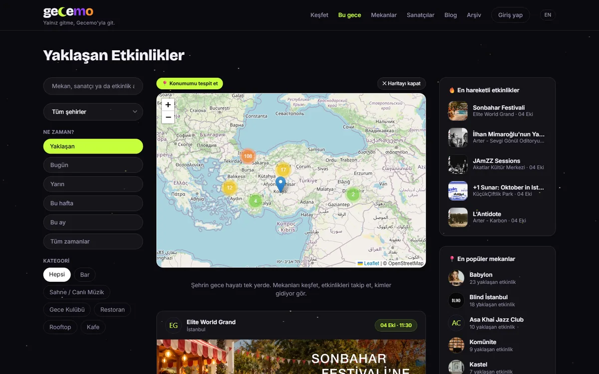 gecemo.com ana sayfası
